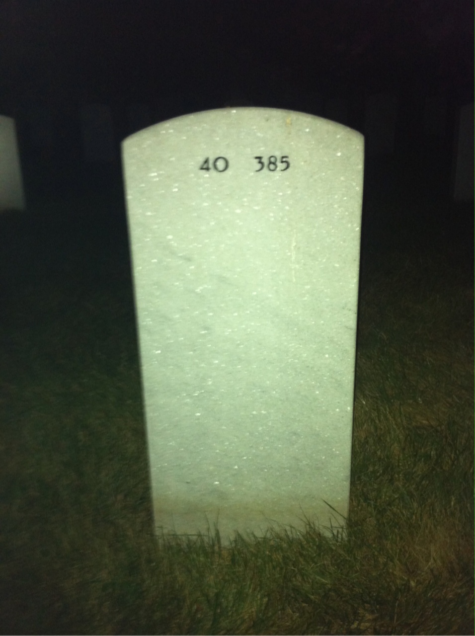 Back of headstone — Nikitas Skoufatos