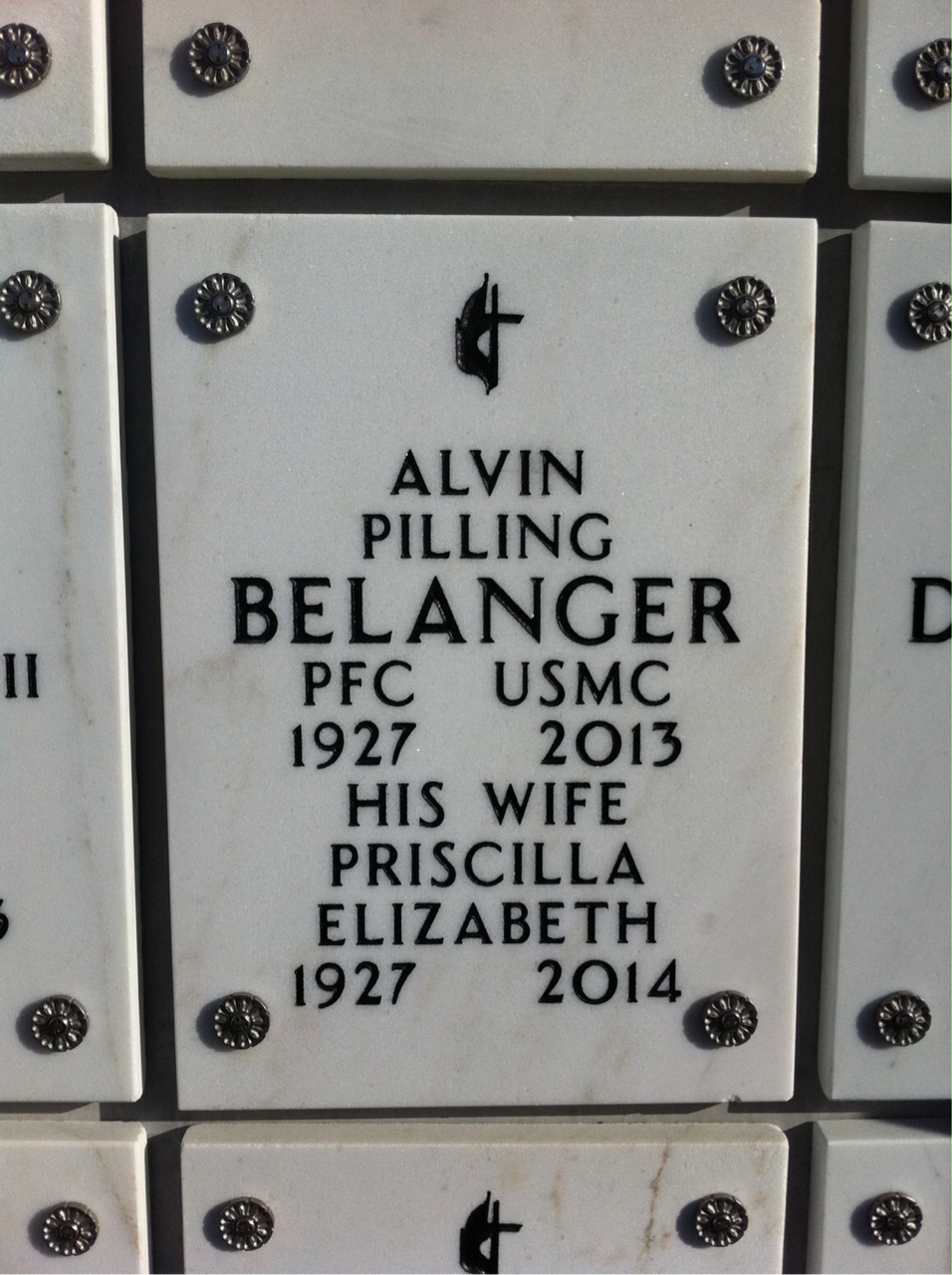 Alvin Pilling Belanger