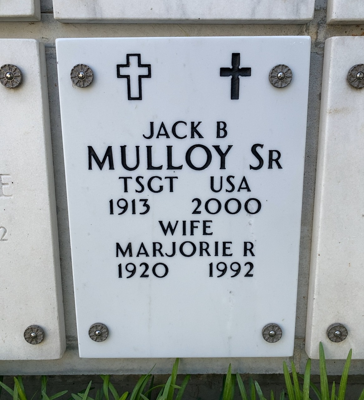 Jack D Mulloy