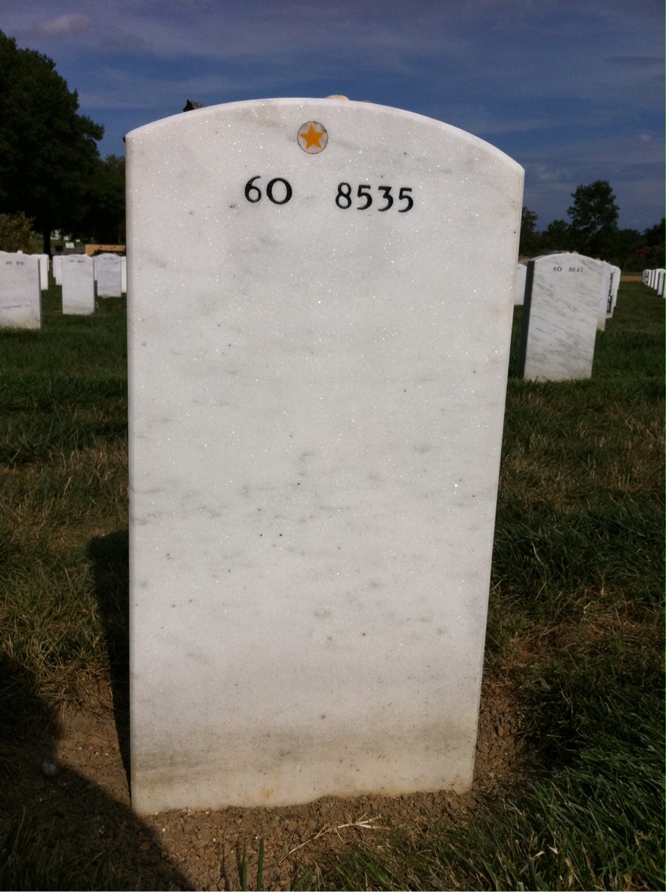 Back of headstone — James Regan