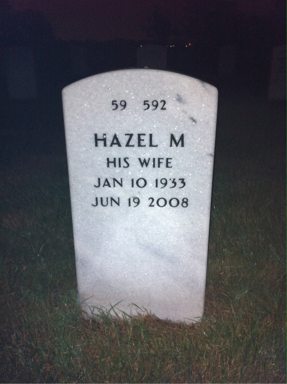 Peter ALOYSIUS Sherwin headstone back