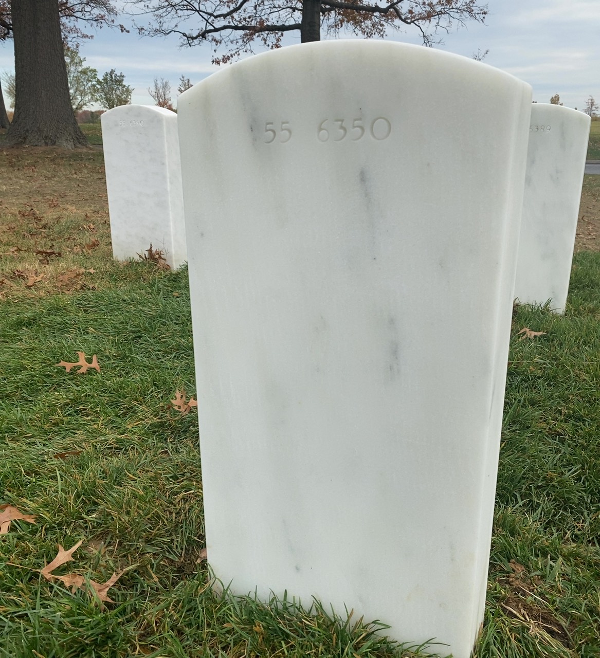 Back of headstone — Wilhelm George Christophersen