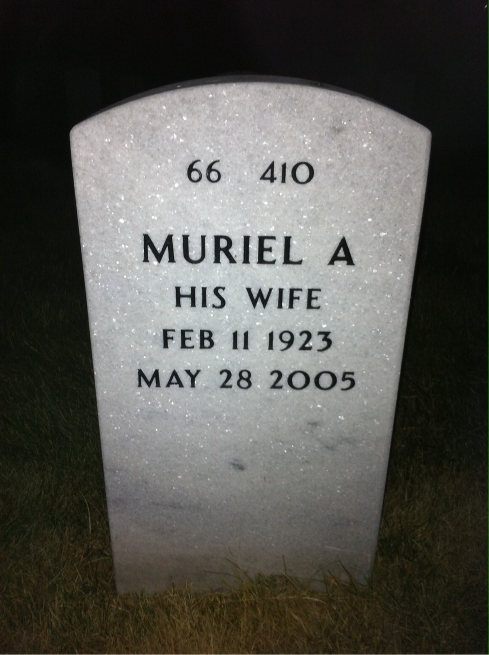 Back of headstone — Steve Rudich
