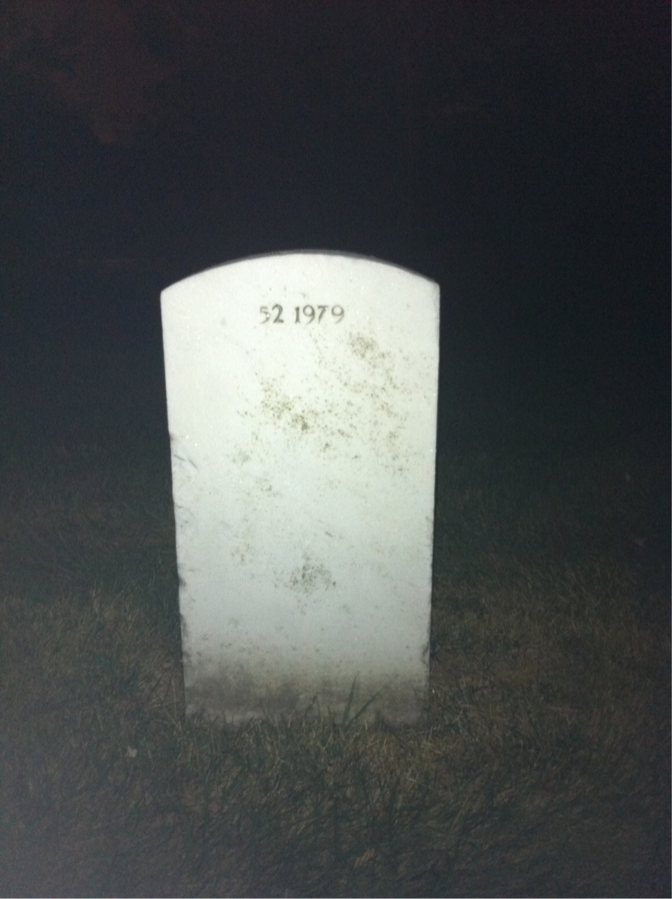 Back of headstone — Patrick Mckenna