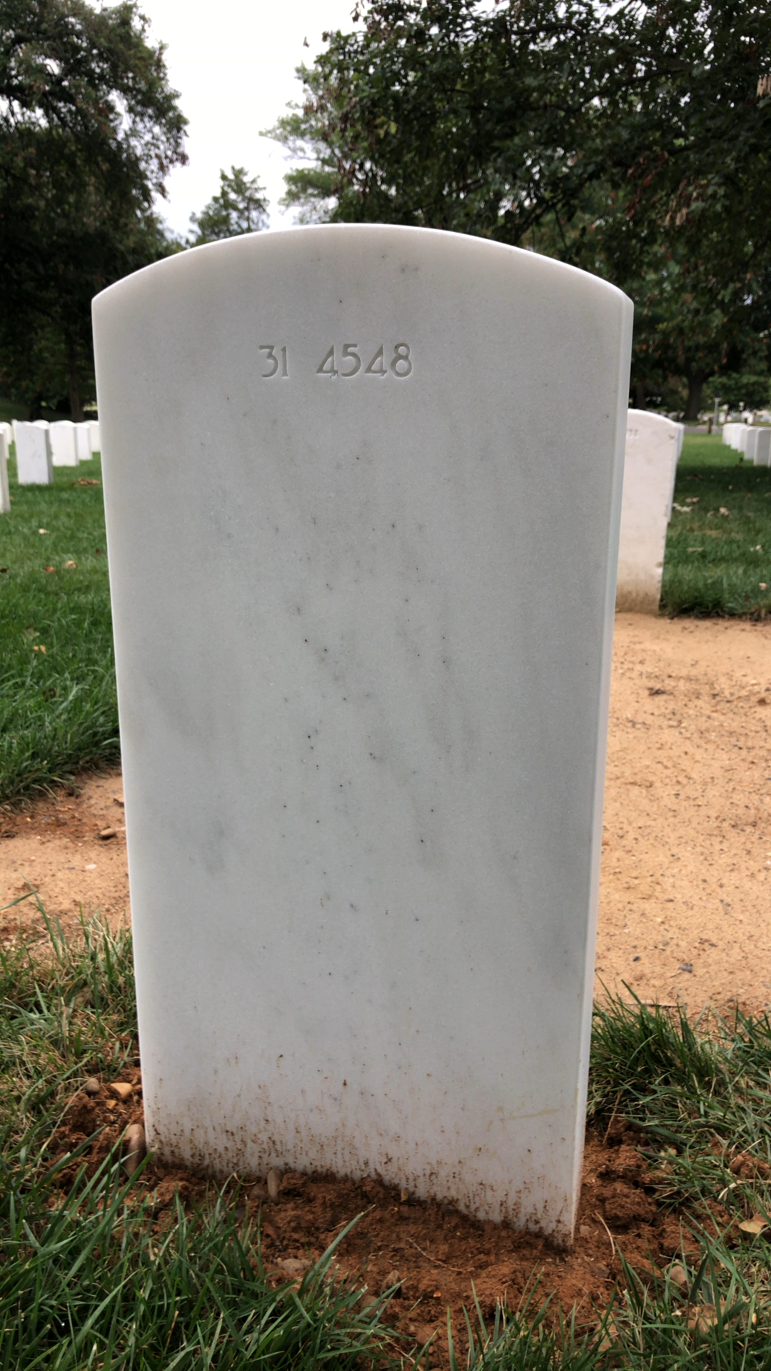 Back of headstone — William Blake