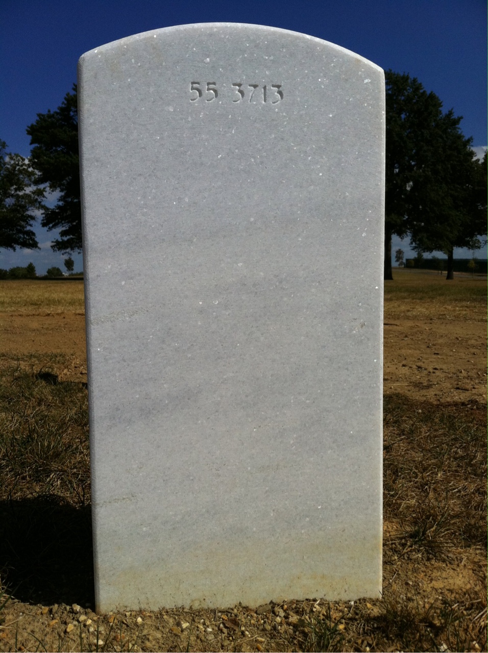 Back of headstone — Scot Sturzebecker