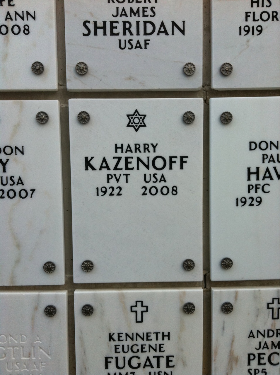 Harry Kazenoff