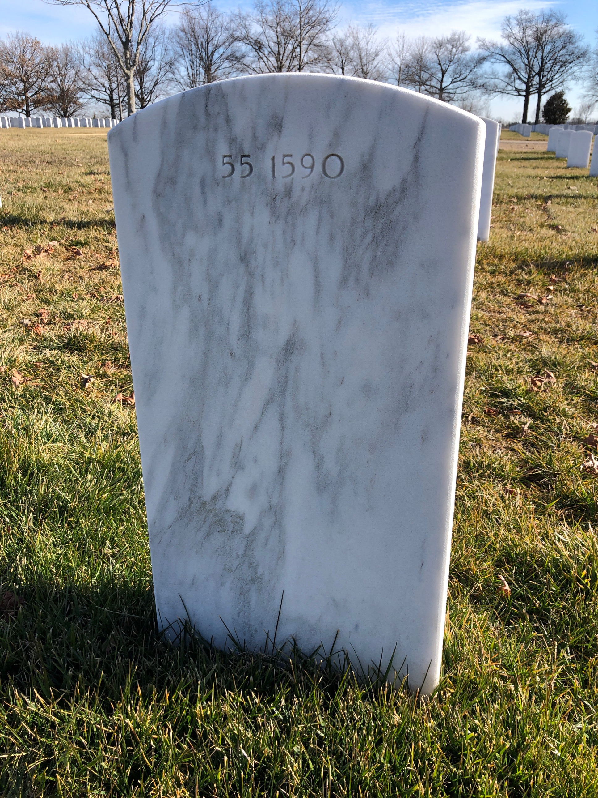 Back of headstone — Sidney Shachnow