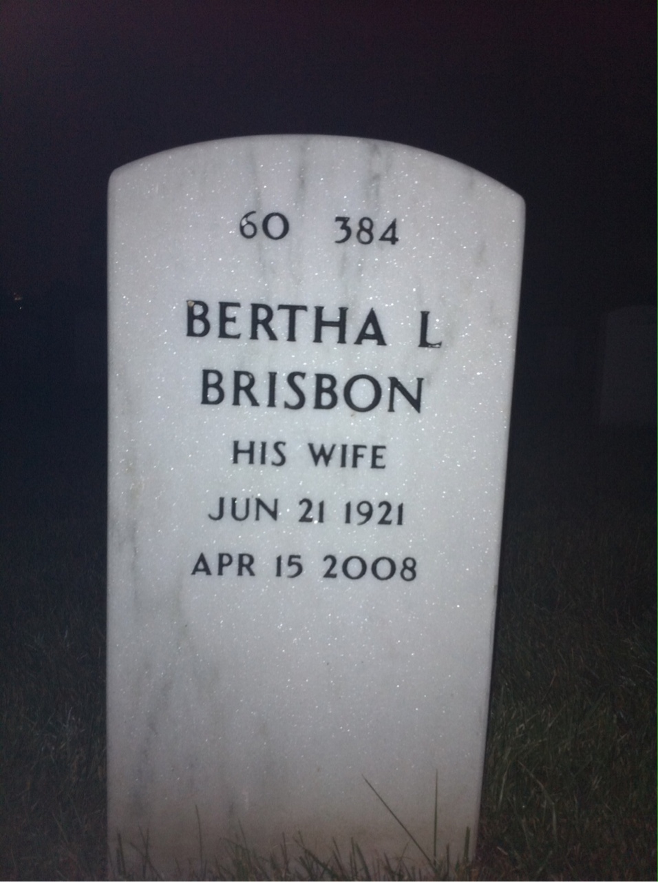 Back of headstone — Clarence Nowden