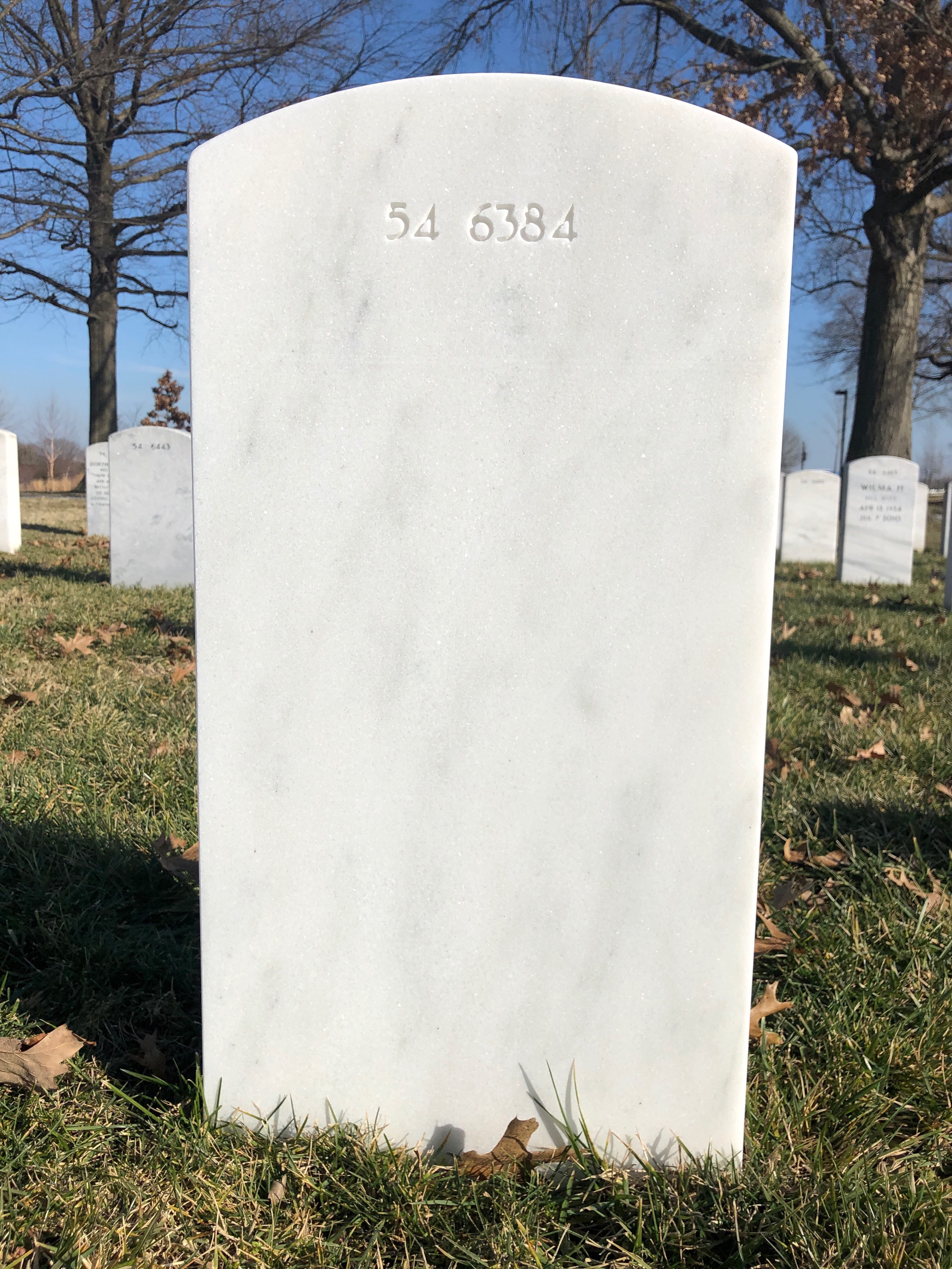 Back of headstone — Robert Moore
