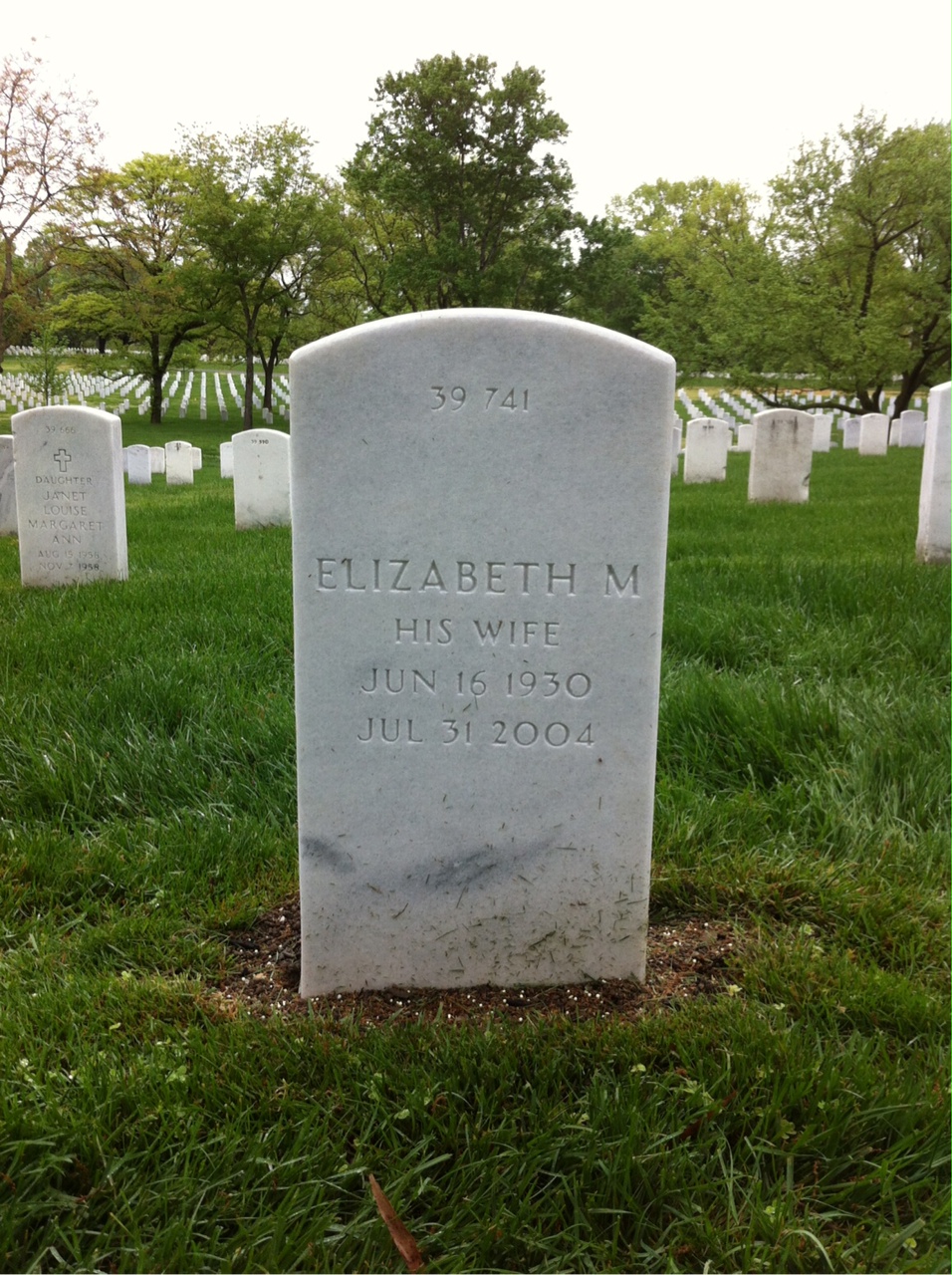 Back of headstone — Alexander Saunders