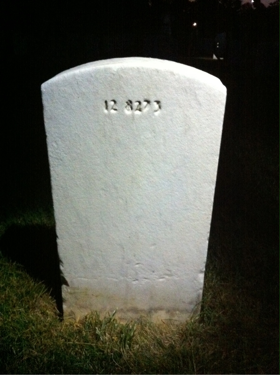 Back of headstone — John Morgan