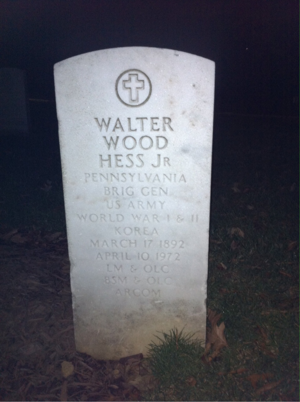Walter W Hess