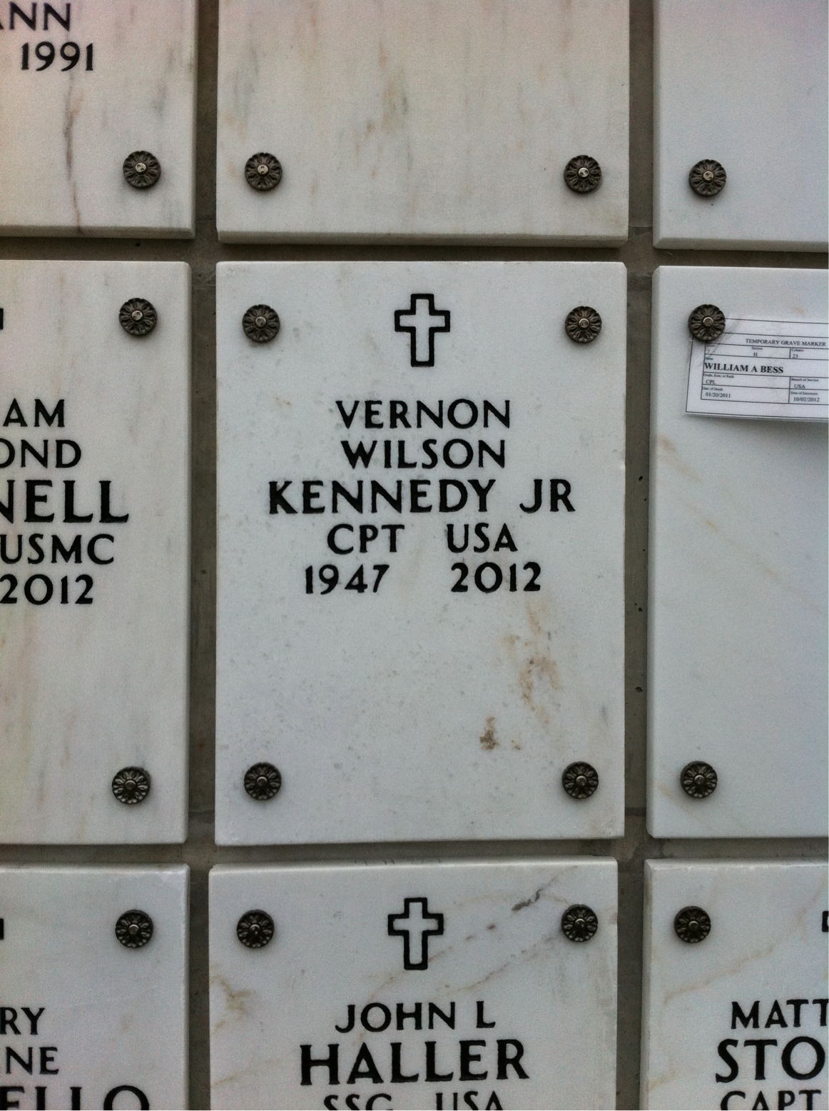 Vernon Wilson Kennedy