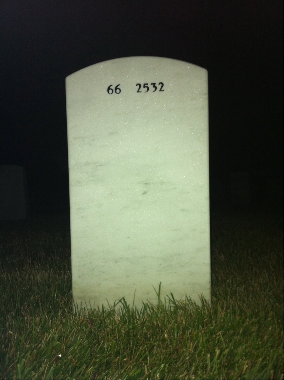 Back of headstone — Joseph Colleran