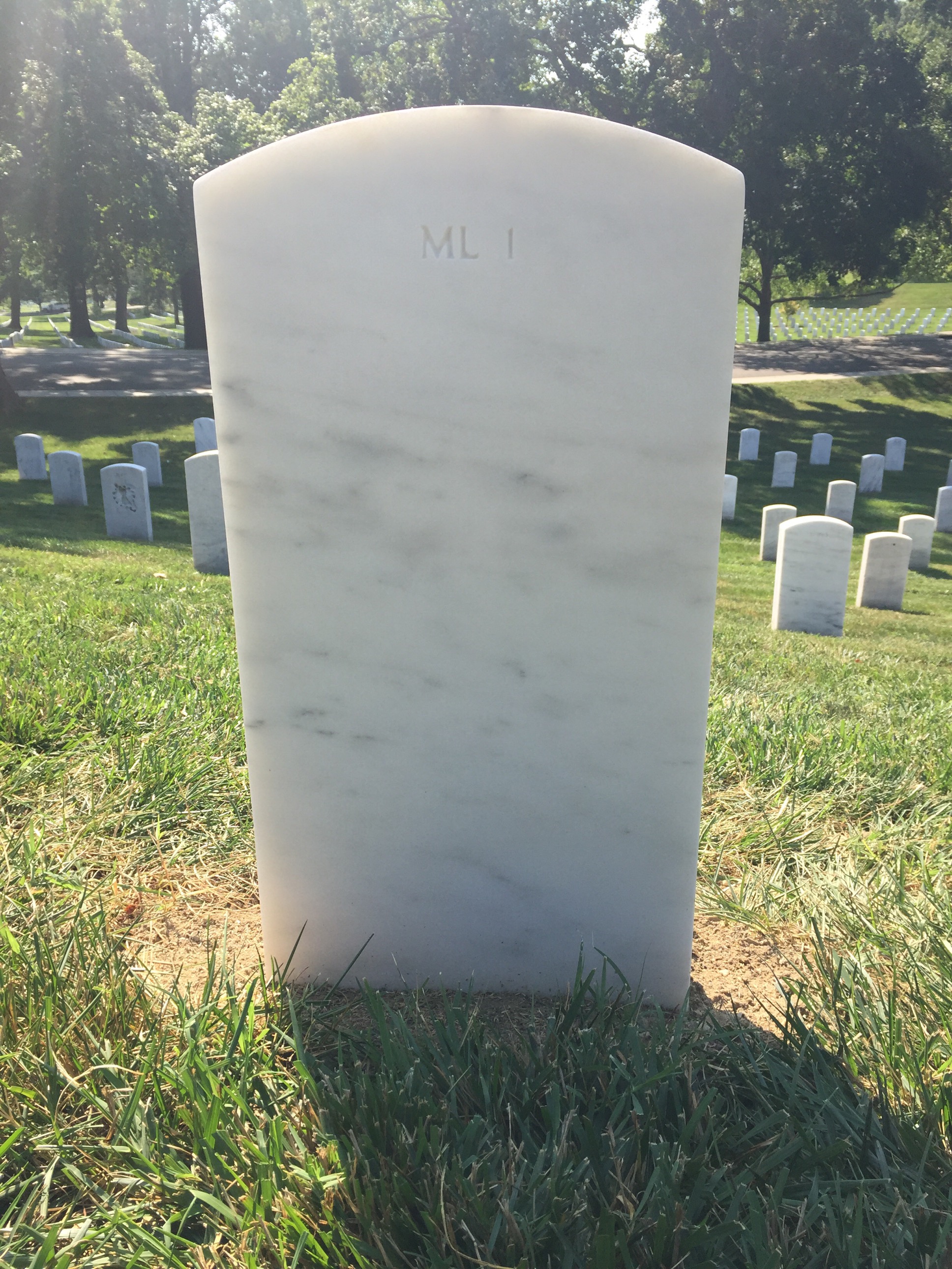 Back of headstone — Joseph Babasa