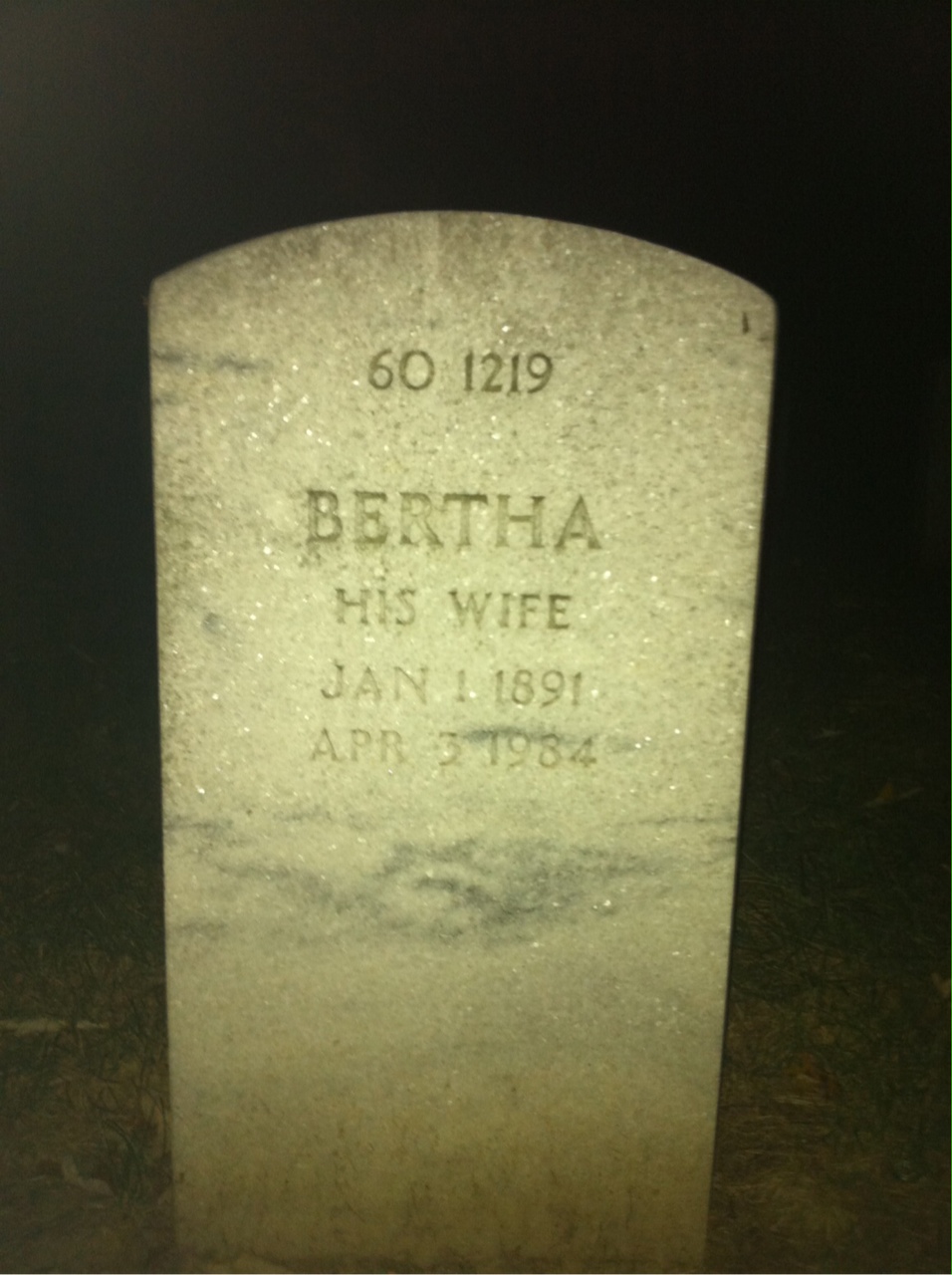 Back of headstone — Solomon Benjamin Berkowich