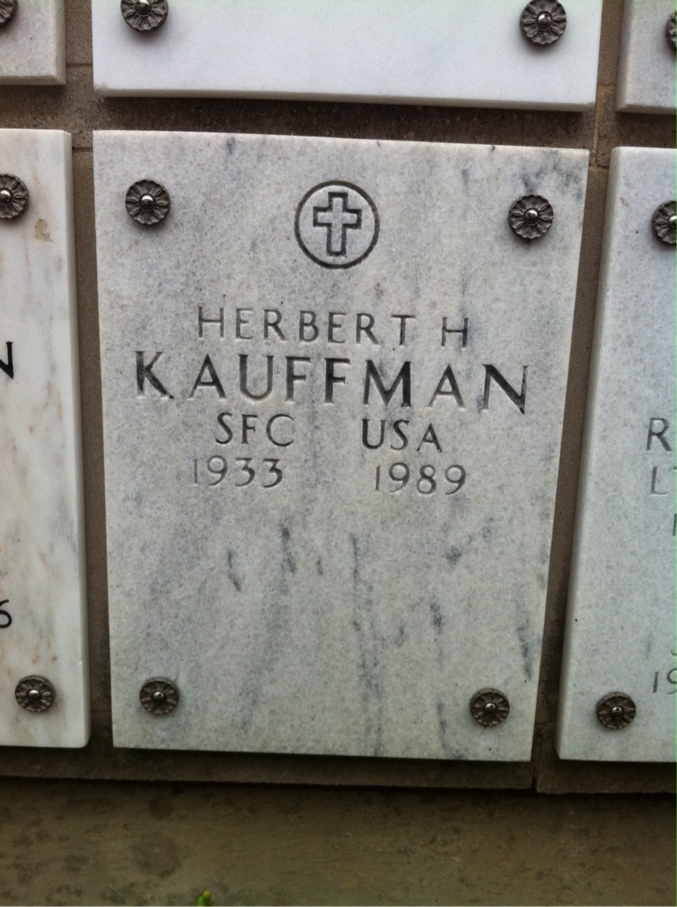Herbert H Kauffman