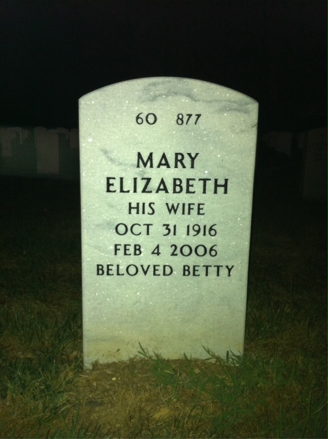 Back of headstone — Hugh Turnbull