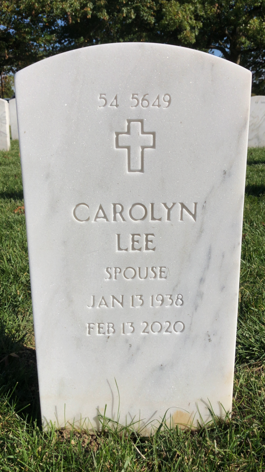 Back of headstone — William Topper