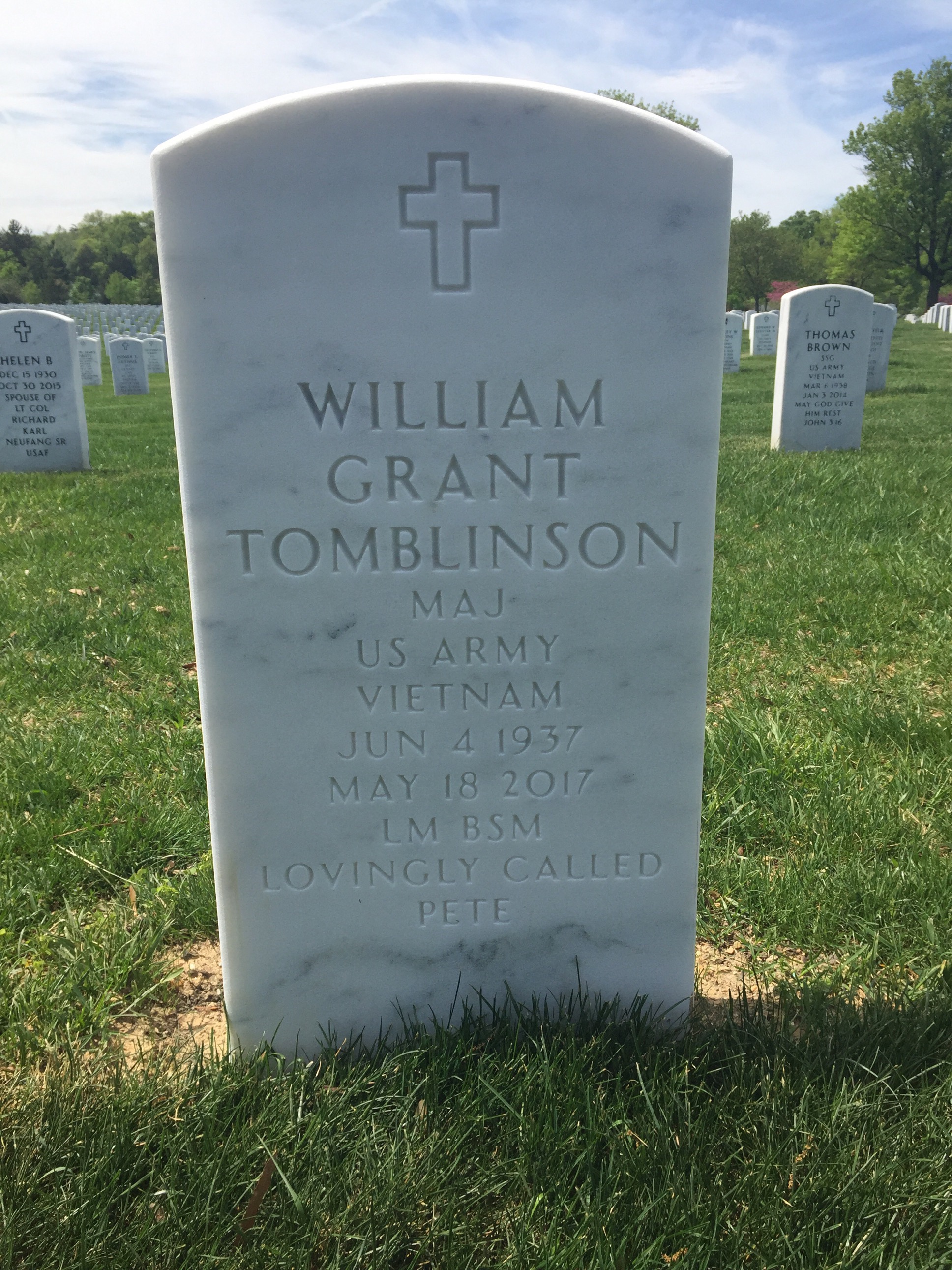 William G Tomblinson