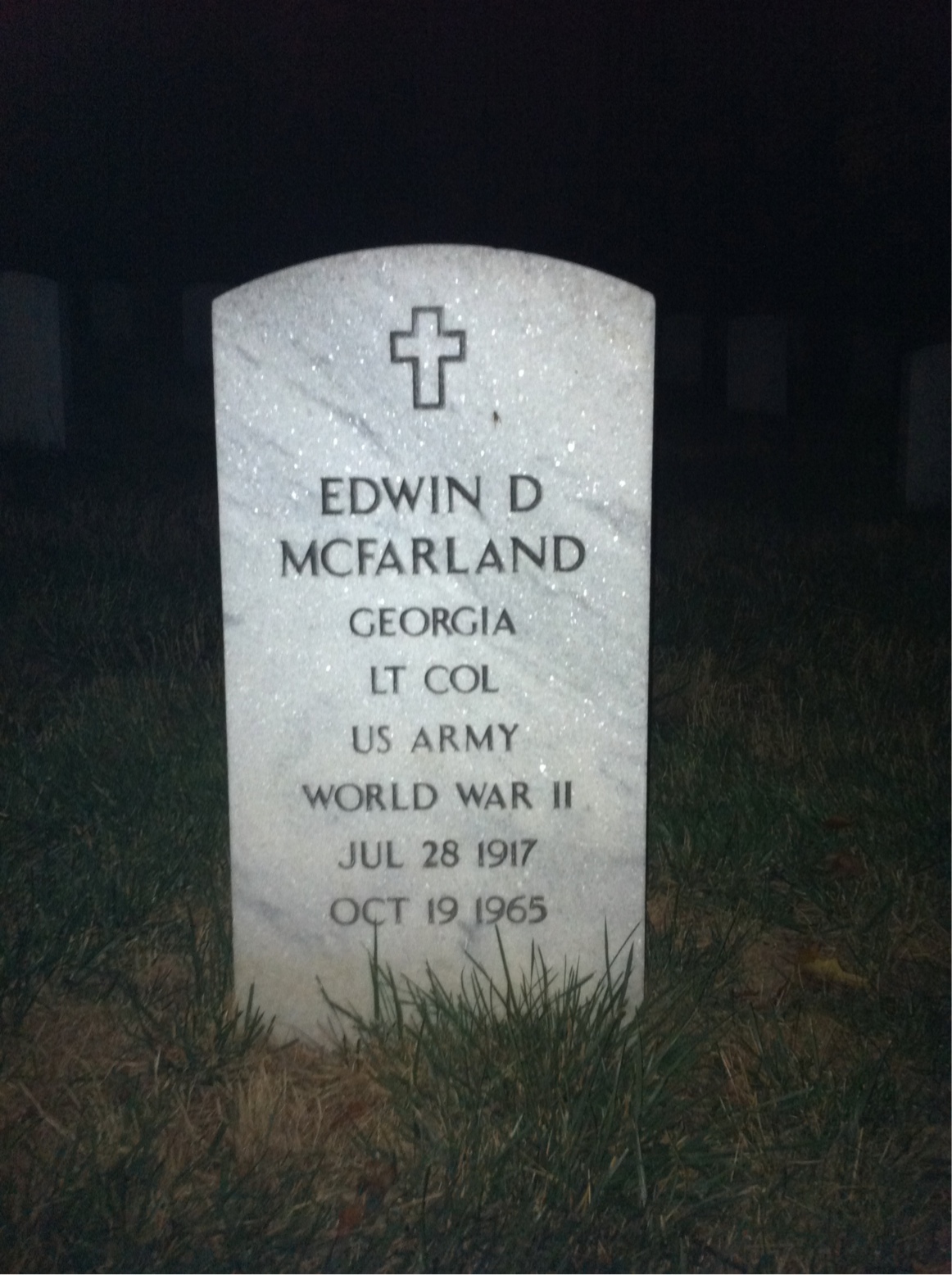 Edwin D Mcfarland