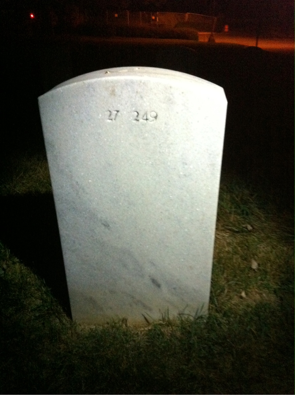 Headstone of Unknown Unknown
