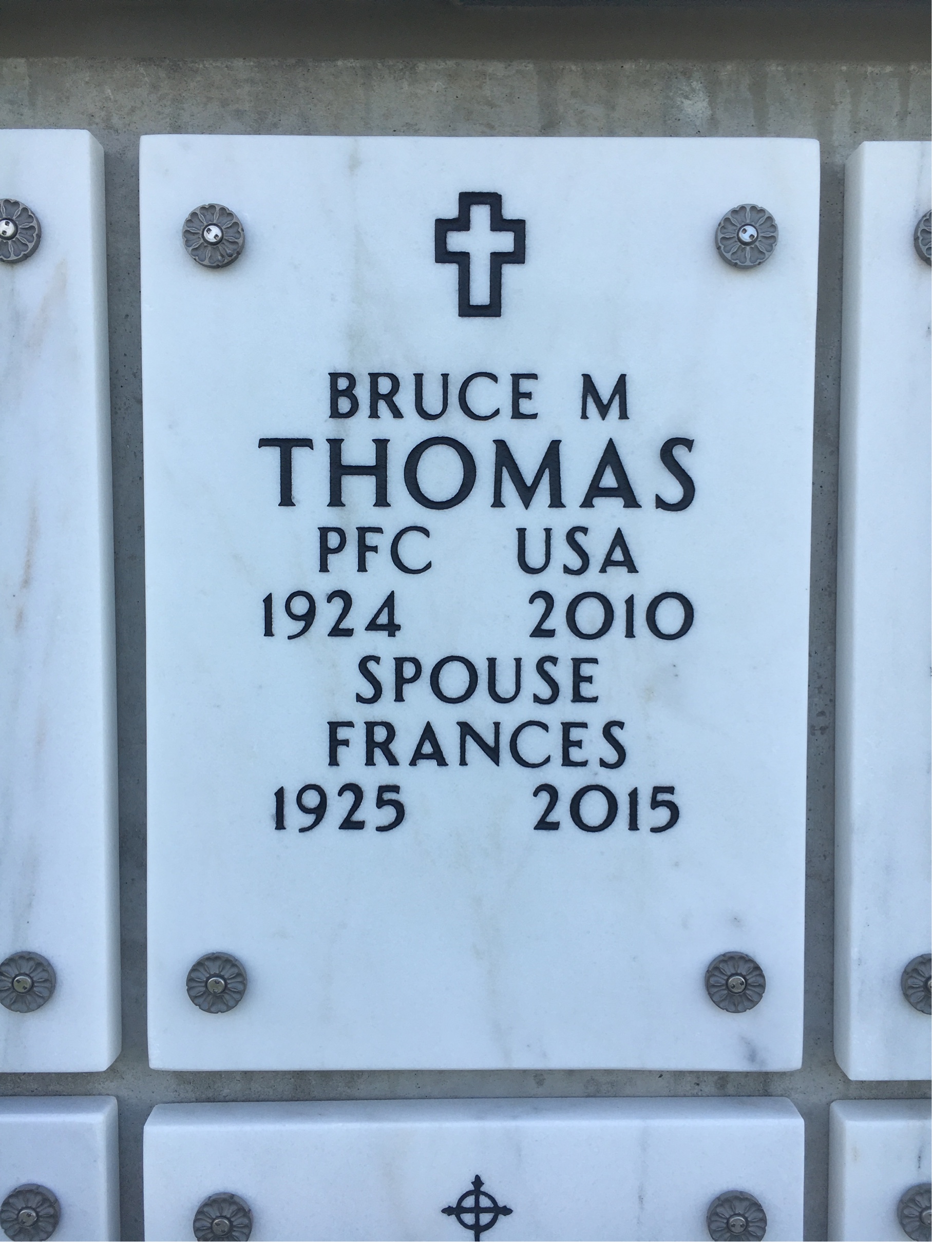 Bruce M Thomas