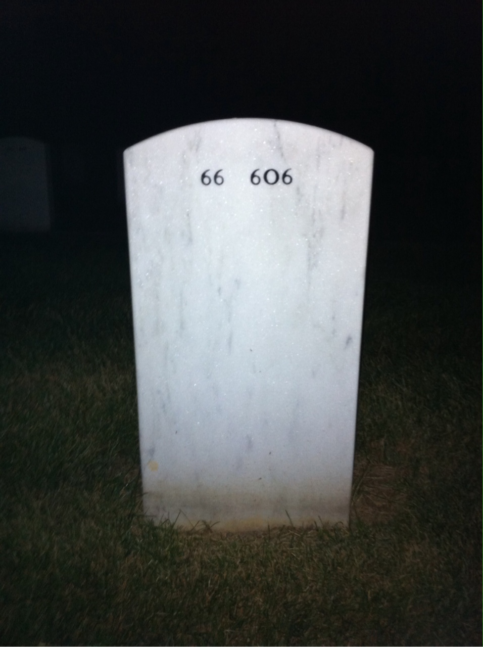 Back of headstone — Frank Koniszewski