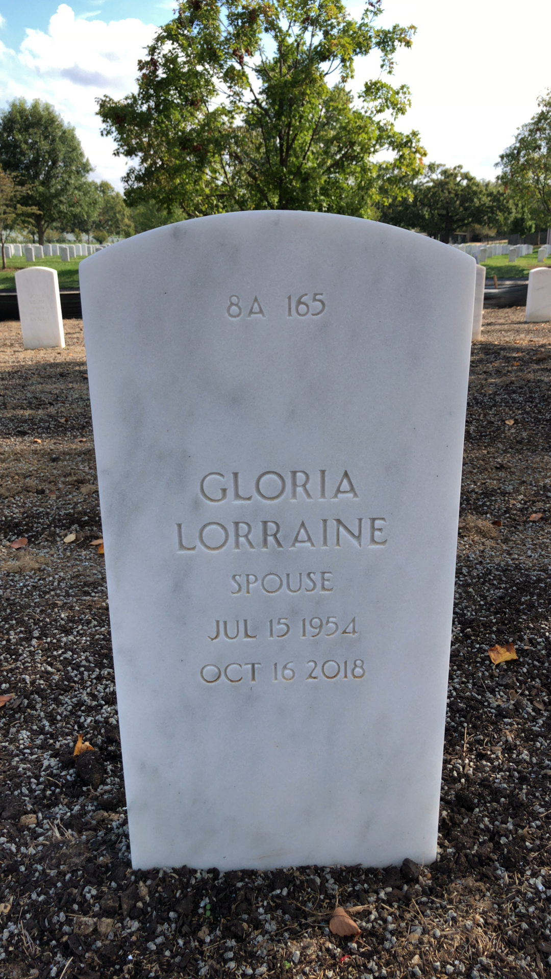 Back of headstone — John Preston Clodfelter