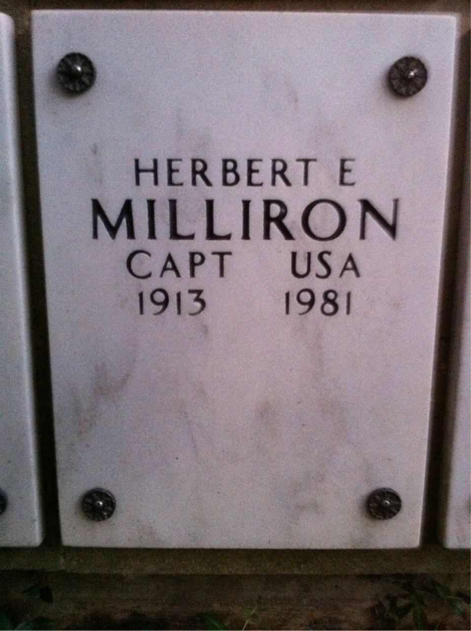 Herbert Milliron