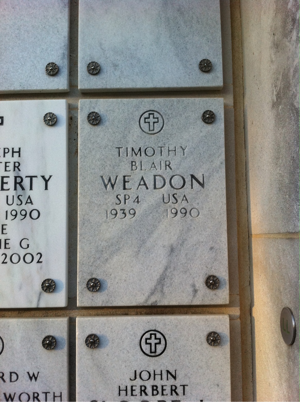 Timothy B Weadon