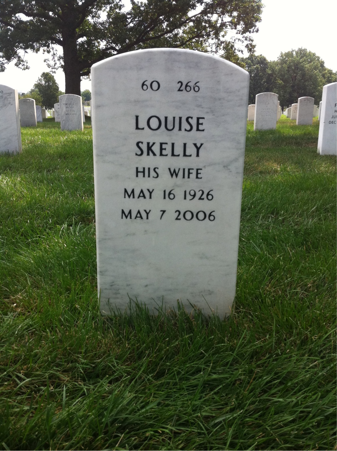 Back of headstone — Joseph Bratton