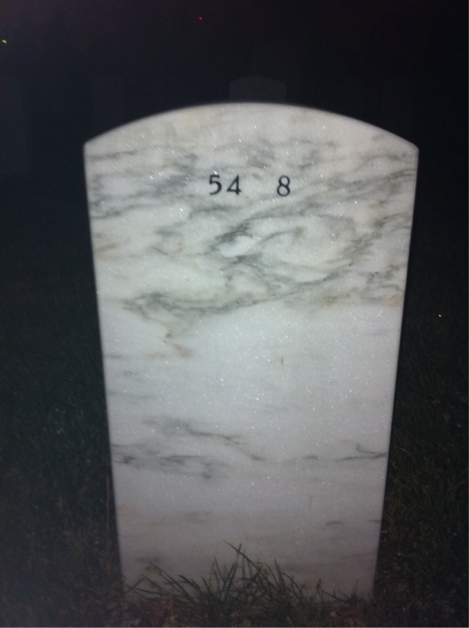 Back of headstone — Lemuel Butler