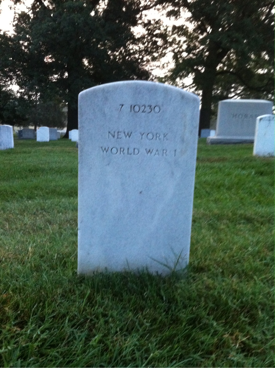 Headstone of Charles Nordsiek