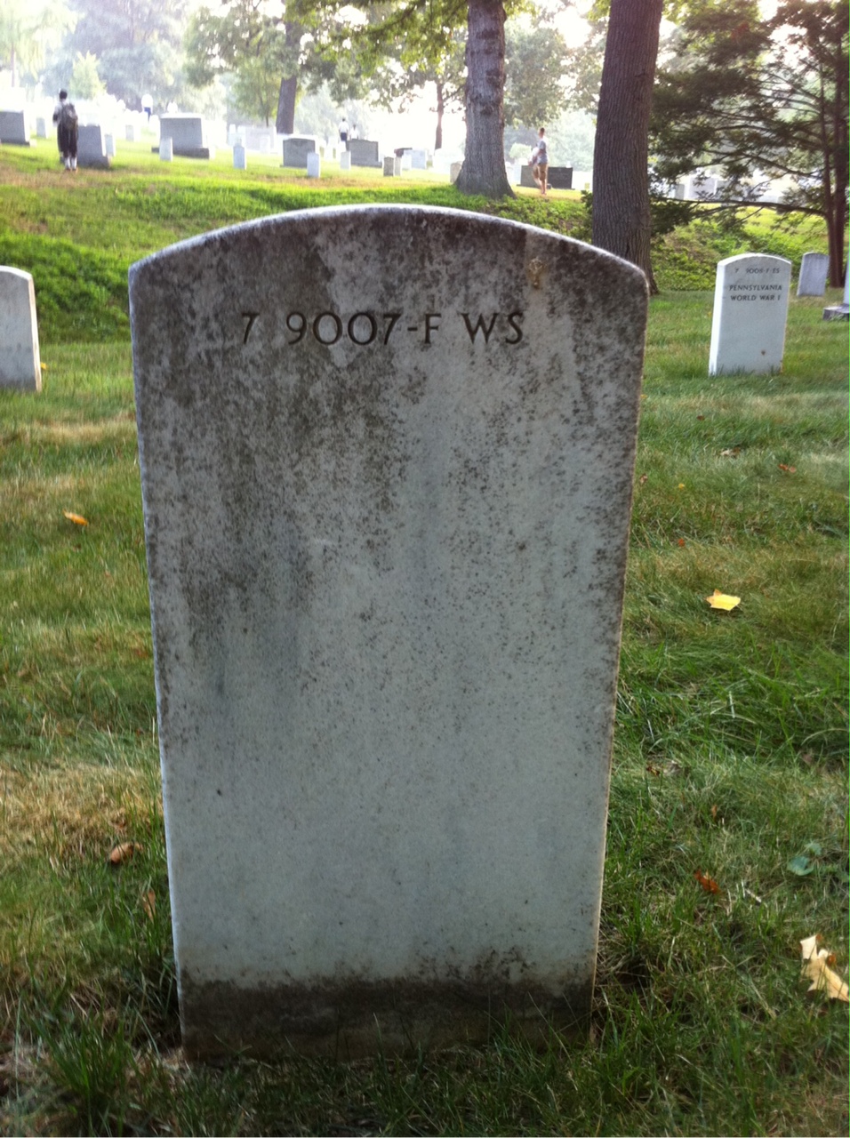 Back of headstone — Rhoda Morrison