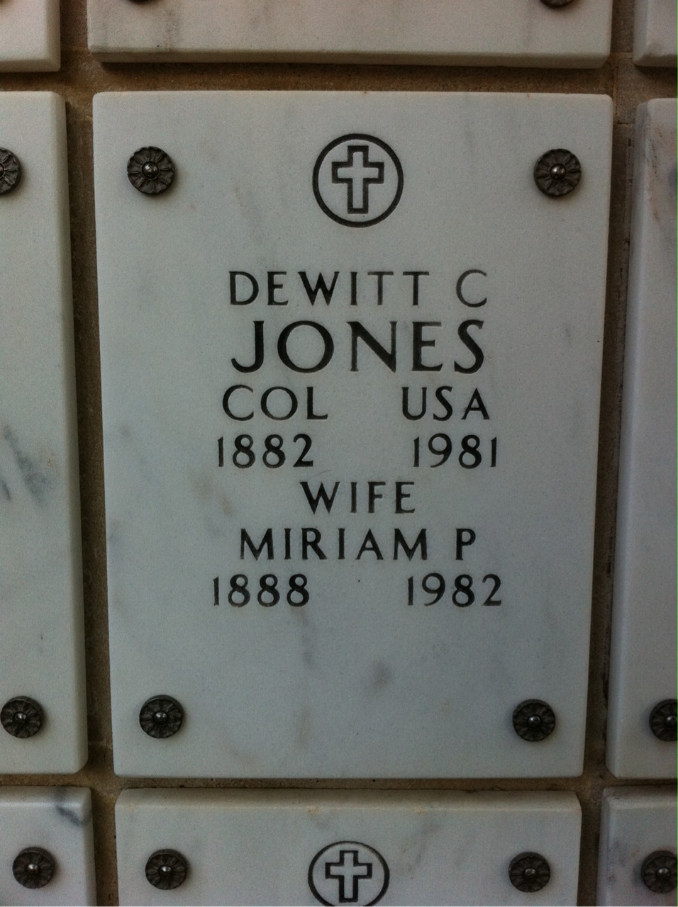 Dewitt C Jones