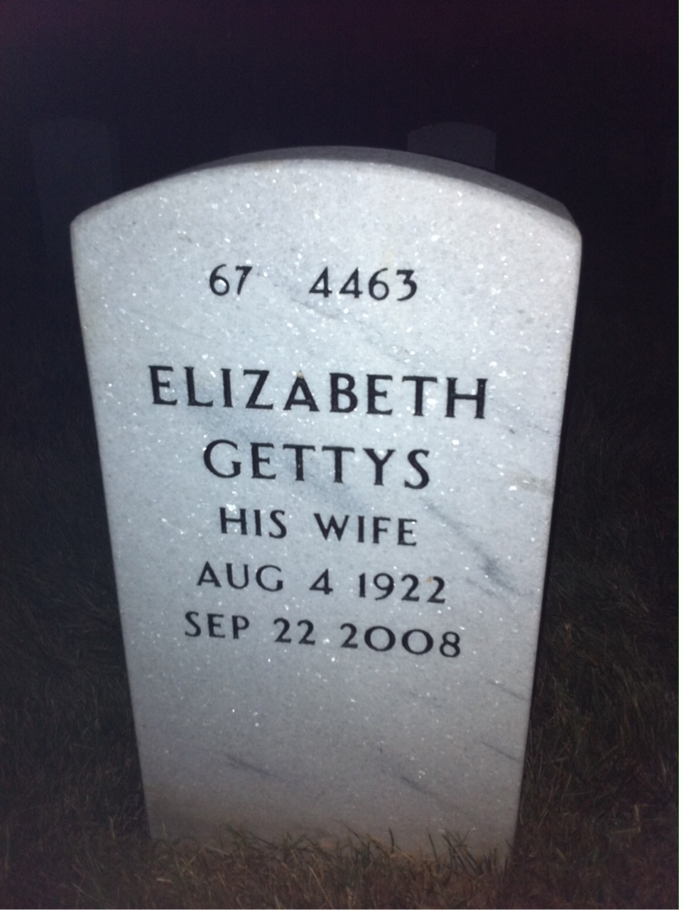 Back of headstone — Charles Jolley