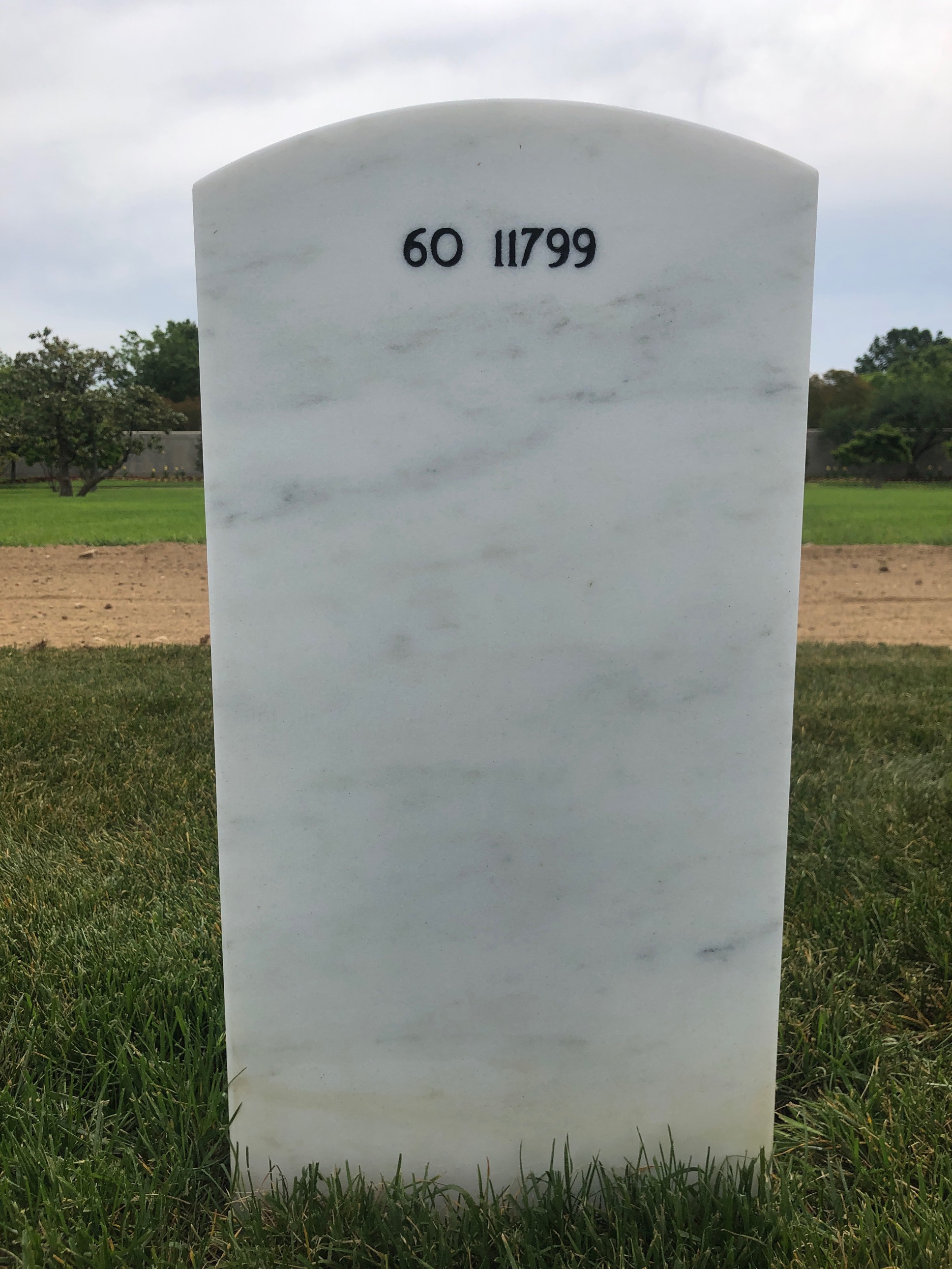 Back of headstone — Onyekachi Johnross Erengwa