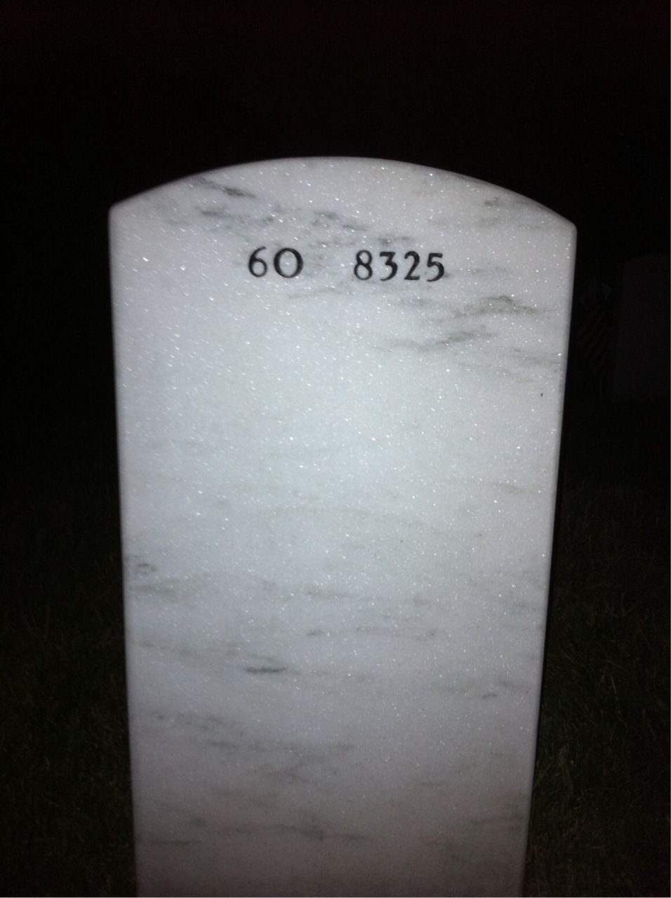 Back of headstone — Jason Ramseyer
