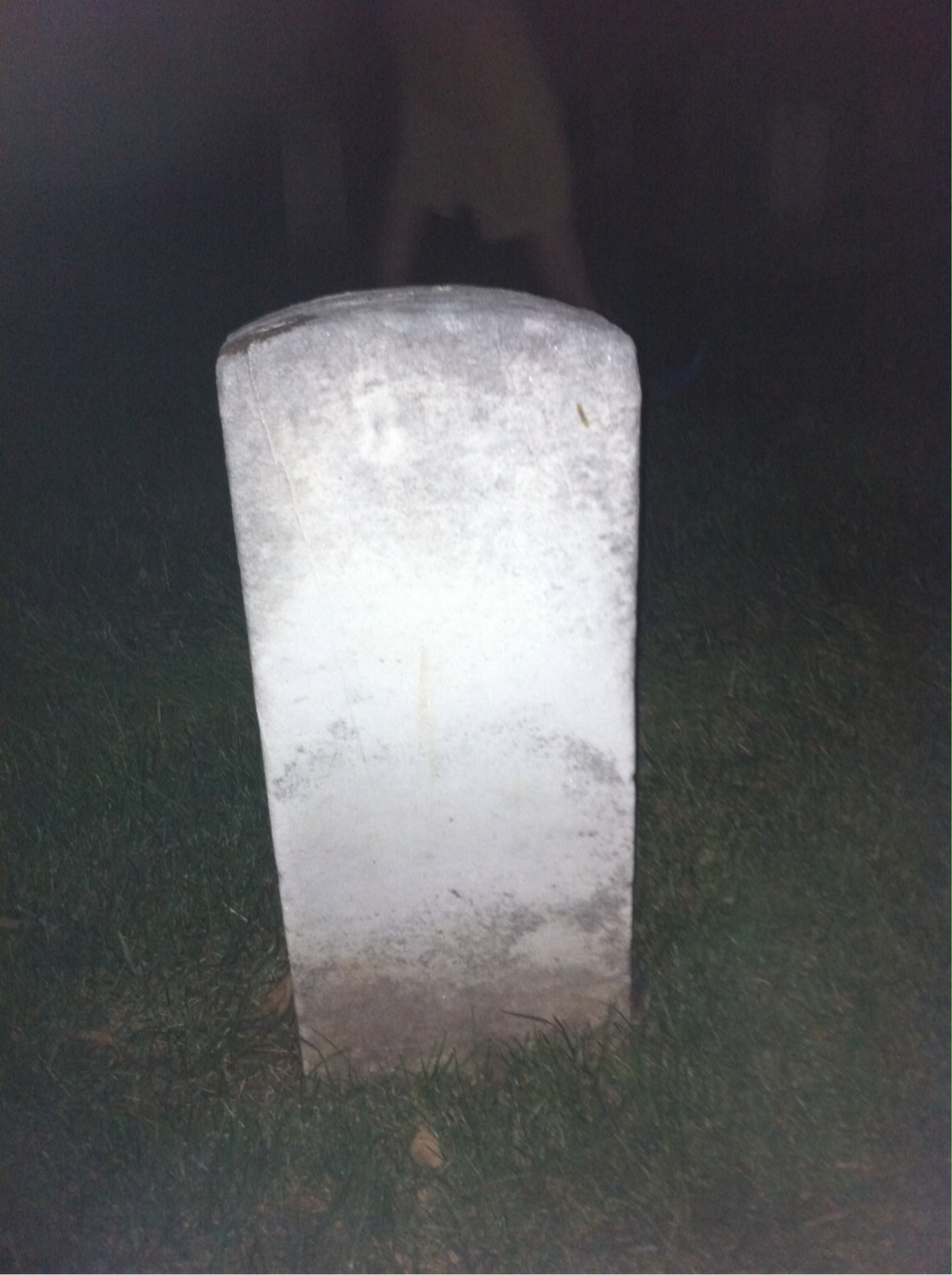 Back of headstone — Michael Murphy