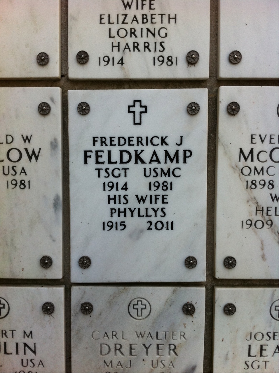 Frederick J Feldkamp