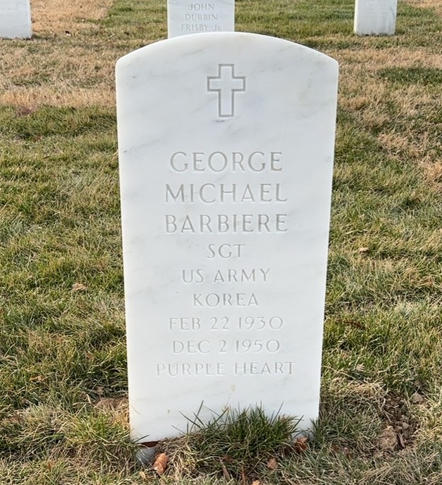 Headstone of George Michael Barbiere