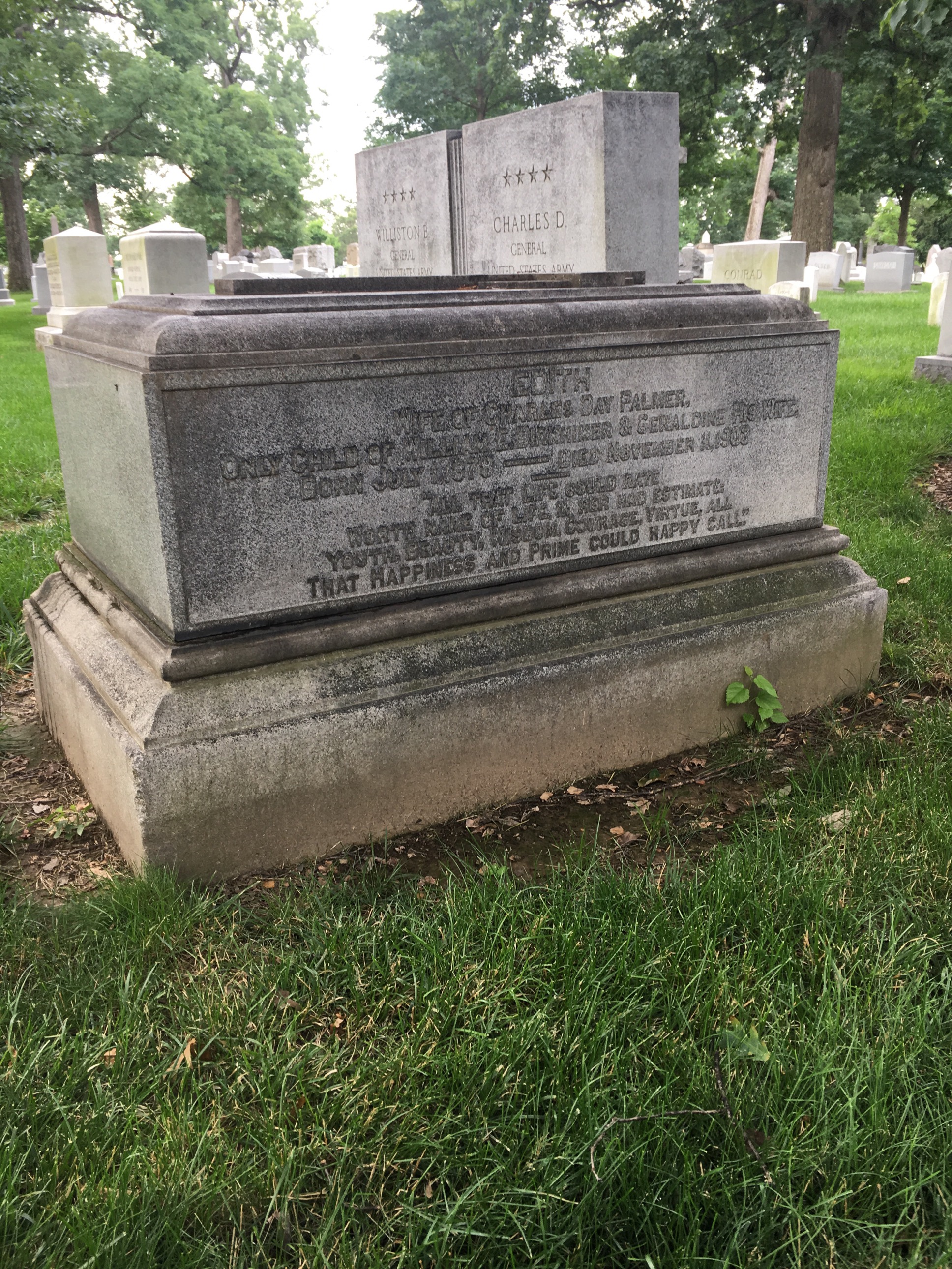 Headstone of William E. Birkhimer