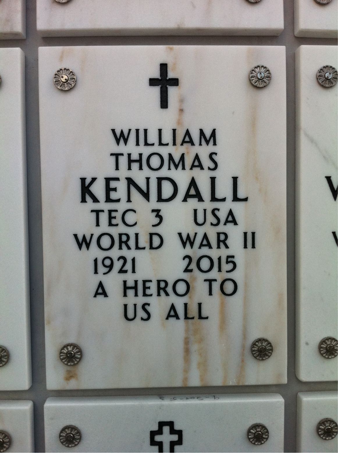 William T Kendall