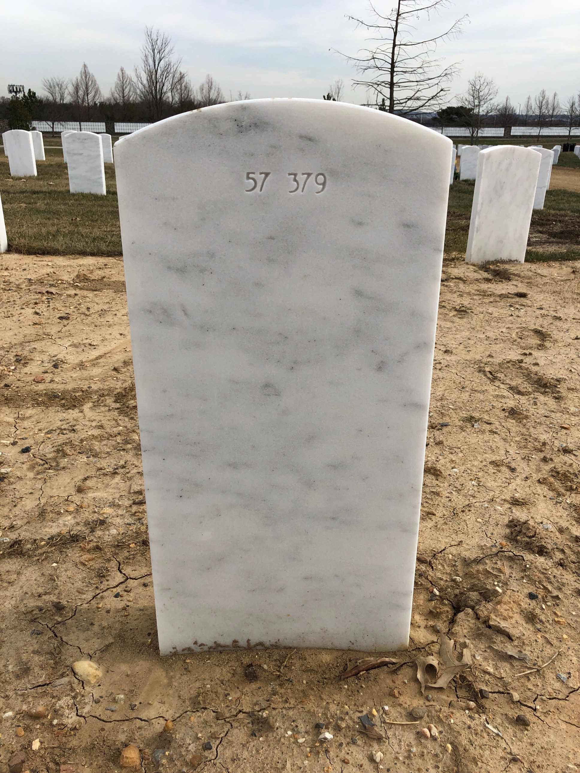 Back of headstone — Daisy Morgan
