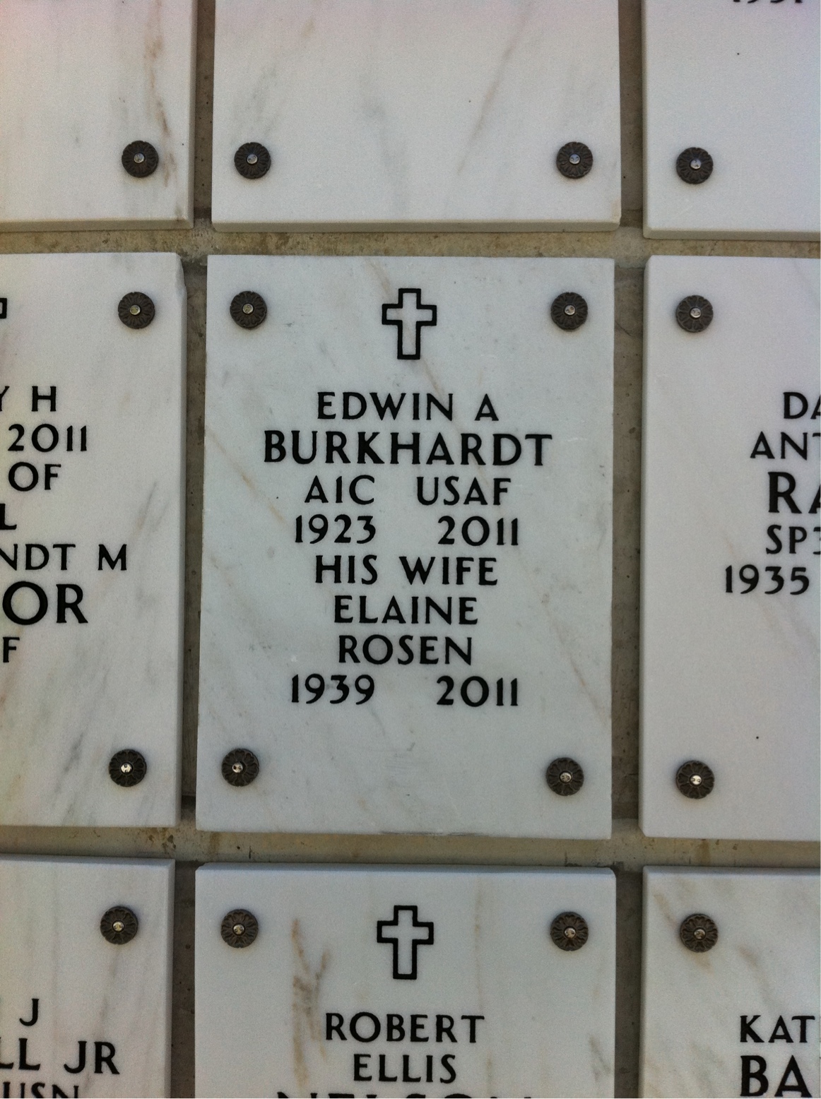 Edwin A Burkhardt