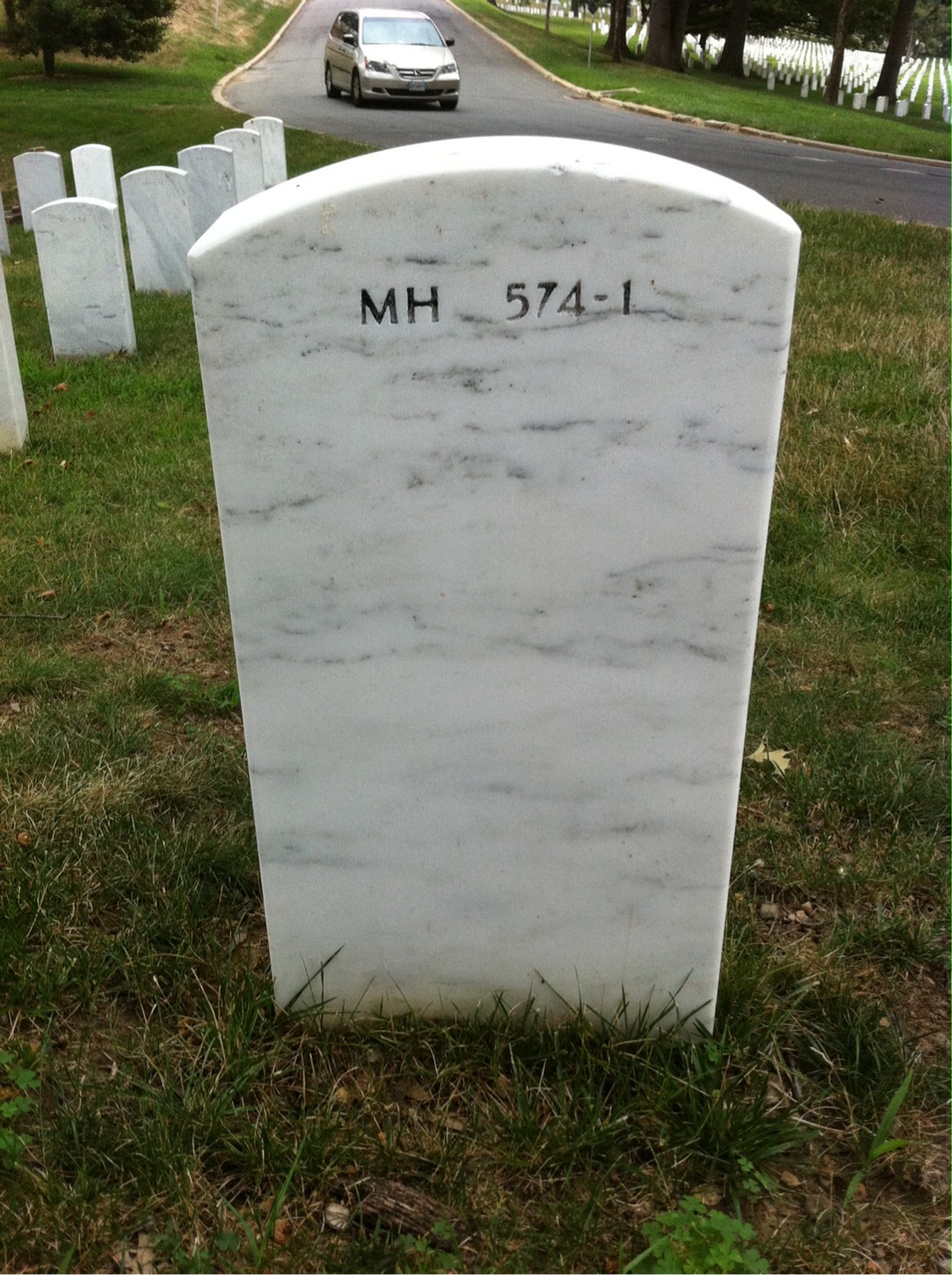 Back of headstone — Thomas Potter