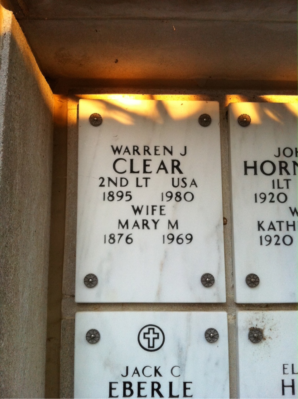 Warren J Clear