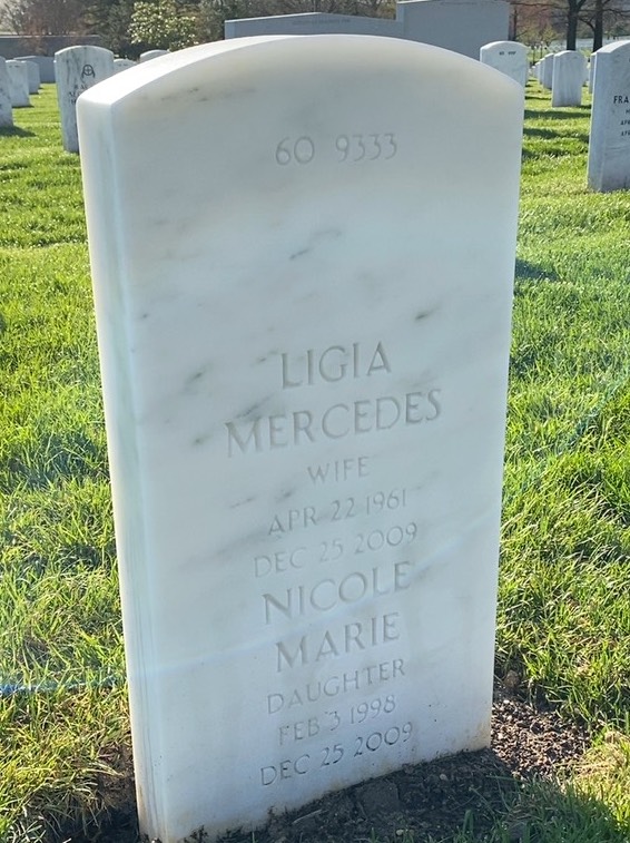 Back of headstone — Melvin Balach